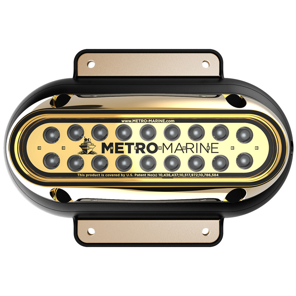 Metro Marine HighOutput Elongated Surface Mount Light wIntelligent Monochromatic LEDs White 90 Beam FSME1HW390